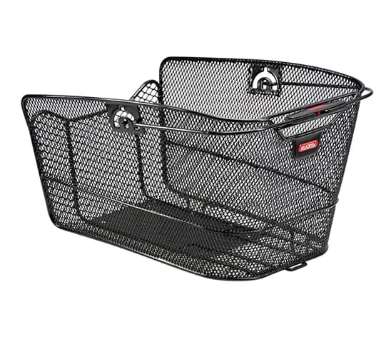 Bild von Gepäckträger-Korb KLICKfix Citymax, für Racktime, 36x23x22.5cm, feinmaschig, schwarz