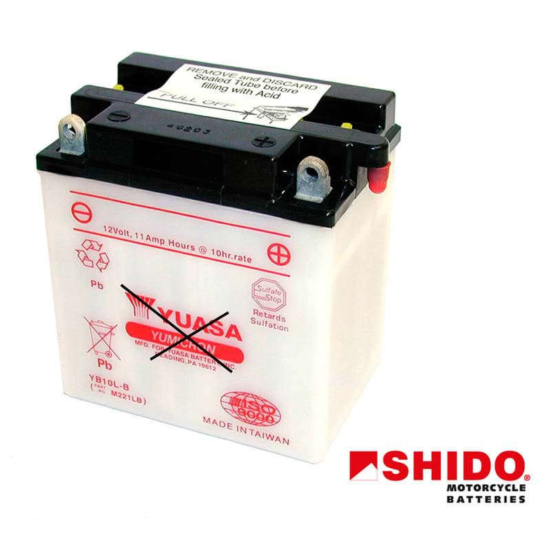 Bild von Blei-Säure-Batterie Shido YB10L-B