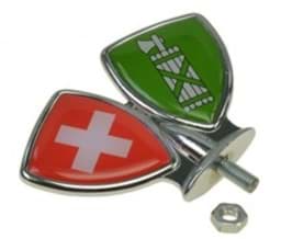 Bild von Schutzblech-Emblem/Zierwappen St. Gallen