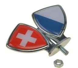 Bild von Schutzblech-Emblem/Zierwappen Zürich