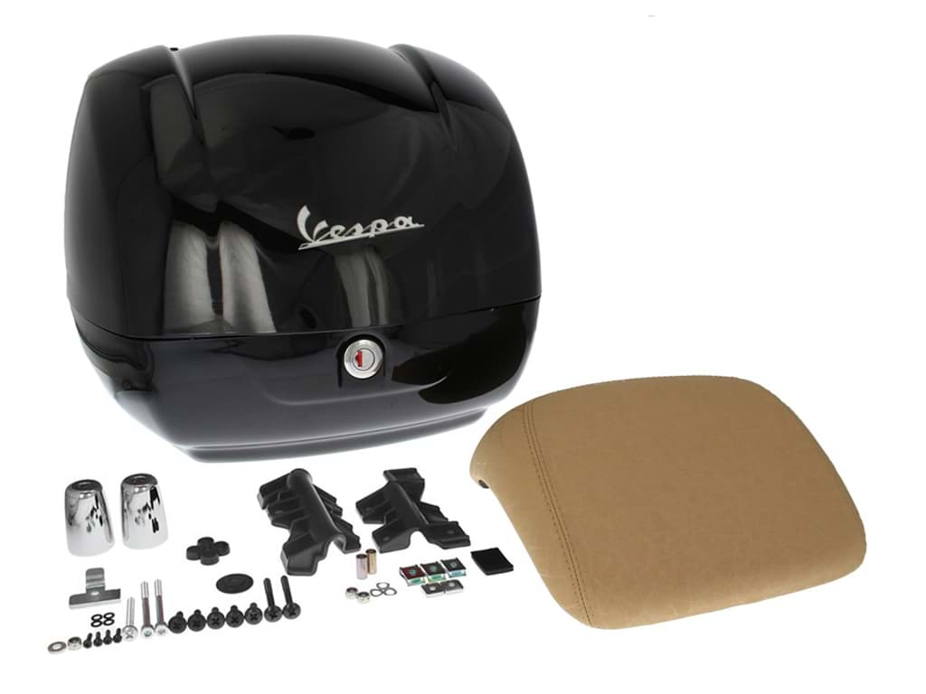 Bild von Top-Case Piaggio Vespa GTS 125/250/300, Farbe Schwarz 98/A (bis Bj. 2014)