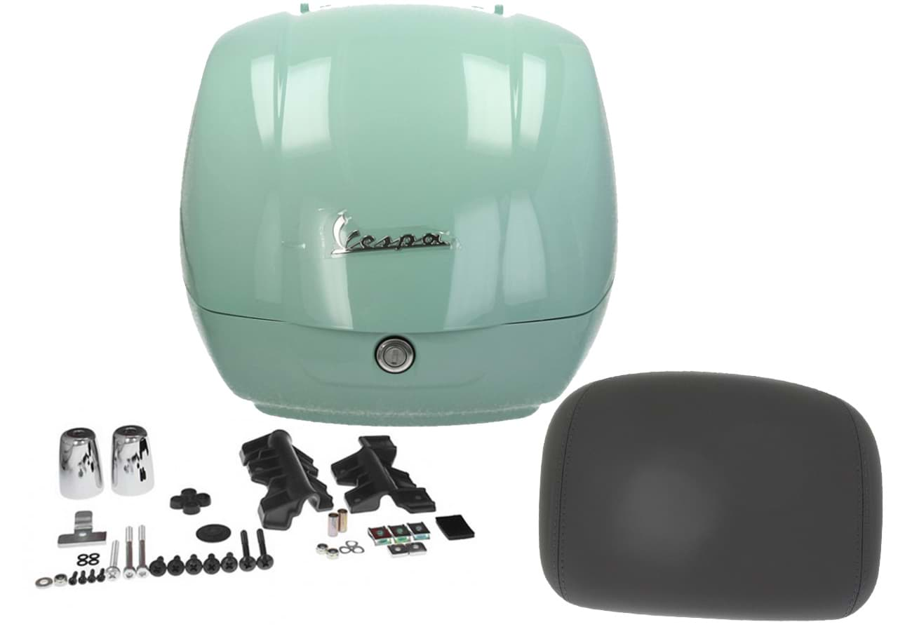 Bild von Top-Case Piaggio Vespa GTS 125/300 RST (ab 2022), Farbe Verde Amabile VK