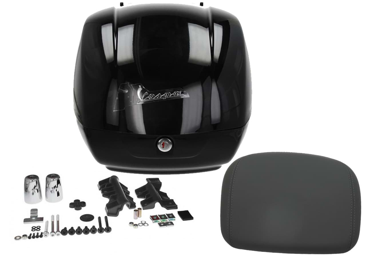 Bild von Top-Case Piaggio Vespa GTS 125/300 RST (ab 2022), Farbe Nero Convinto XN2