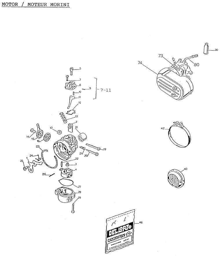 Bild für Kategorie Vergaser (Motor Morini)