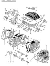 Bild für Kategorie Motor - Zylinder - Kurbelwelle - Getriebe (Motor Morini)