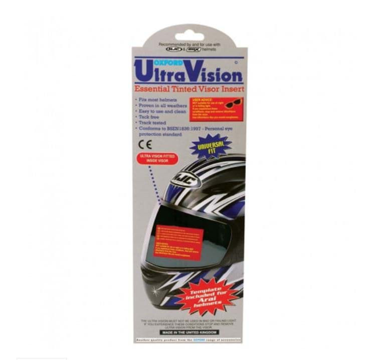 Bild von Visier-Farbfolie "Oxford UltraVision", Farbe Schwarz