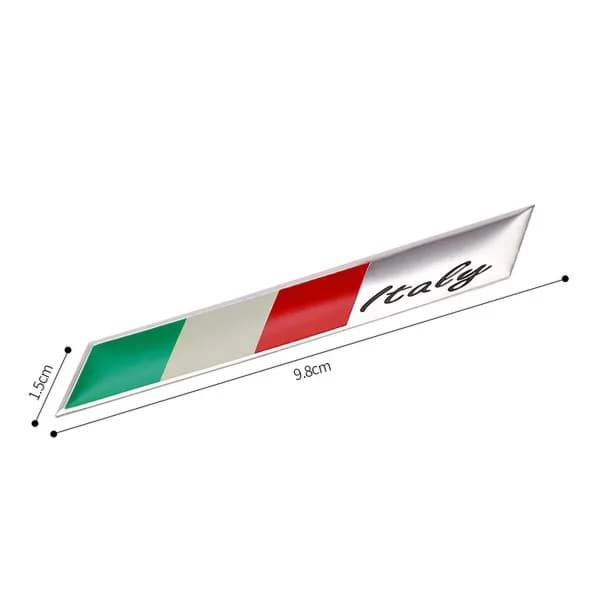 Bild von Emblem Italien Stripe, 9.8x1.5cm, selbstklebend