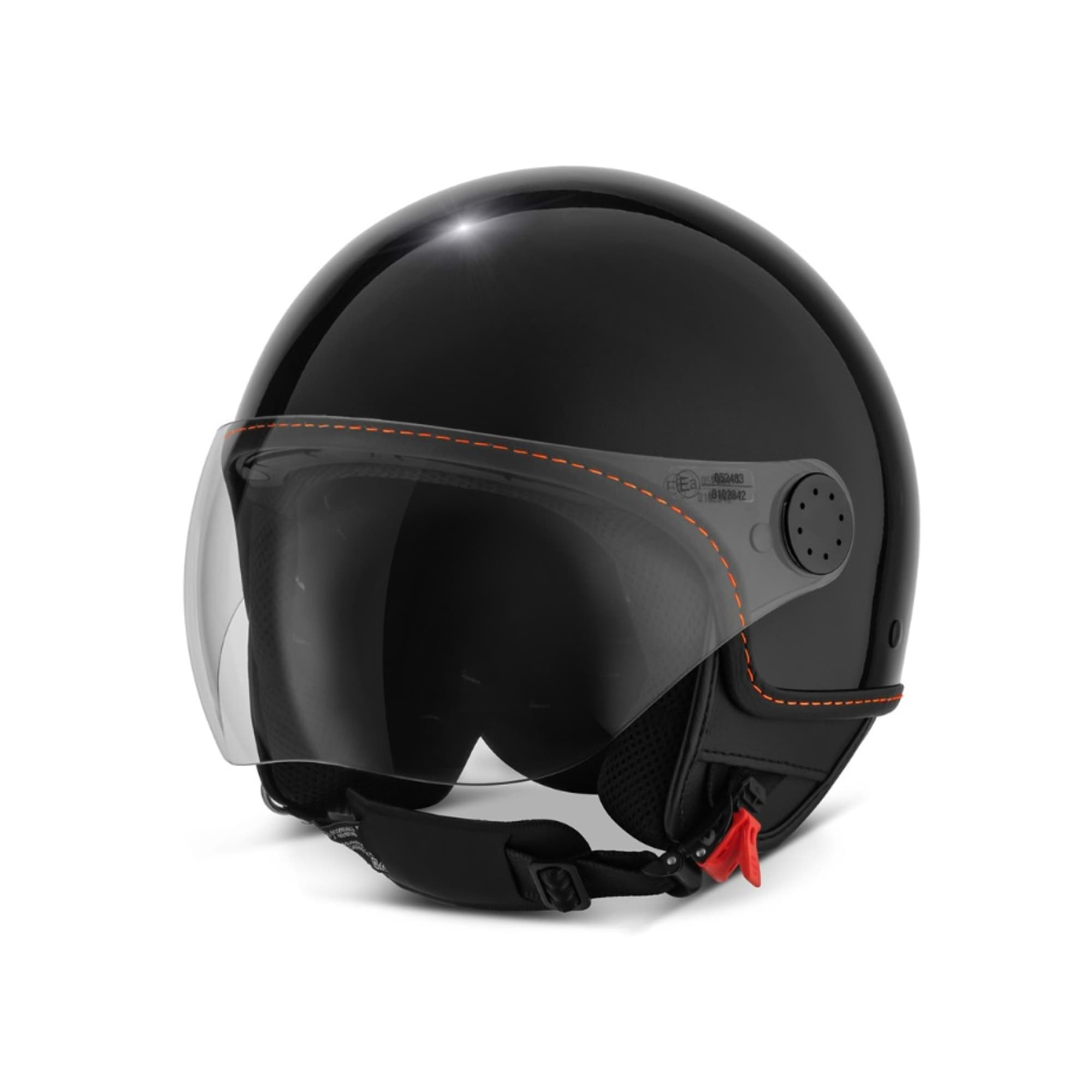 Bild von Jethelm Vespa Visor 4.0, Farbe Nero Convinto glanz (XN2)