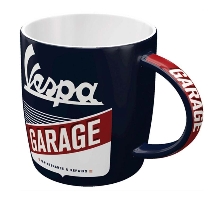 Bild von Tasse "Vespa Garage", 8x8cm, 330ml