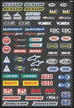 Bild von Aufkleberset FX Brand #1", 50 x 35cm"