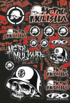 Bild von Aufkleberset FX Metal Mulisha #1", 50 x 35cm"