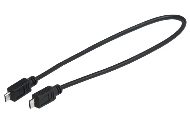 Bild von Bosch Ladekabel Smartphone USB Micro-A/USB Micro-B 300mm schwarz