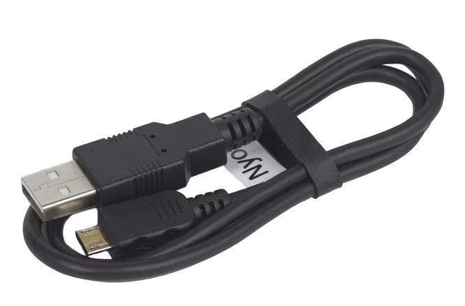 Bild von Bosch Ladekabel Nyon BUI275 USB A/USB Micro-B 600mm schwarz