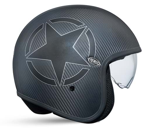 Immagine di Jethelm Premier Vintage, Farbe Star Carbon BM, Grösse M (57-58cm) (Aktionspreis!)
