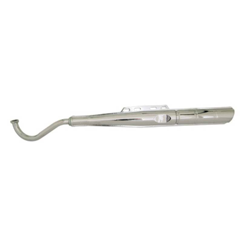 Bild von Auspuffanlage Puch Maxi (1-Gang), 22mm, 2-Teiler (Imitation)
