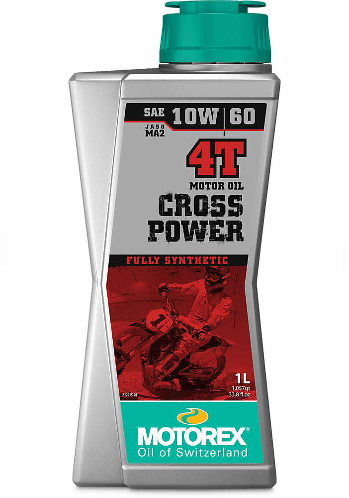 Bild von Motorex Cross Power 4T, SAE 10W/60, Fully Synthetic, 1 Liter