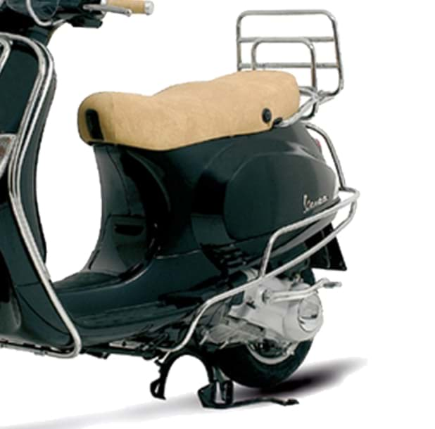 Bild von Sturzbügel Piaggio Vespa LX/LXS/LXV, hinten, chrom