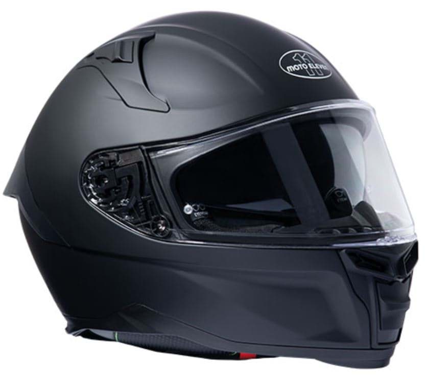 Bild von Integralhelm Moto Eleven Pace, Farbe Schwarz matt