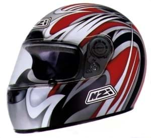 Bild von Integralhelm NZI Trend R600 Schwarz/Weiss/Rot