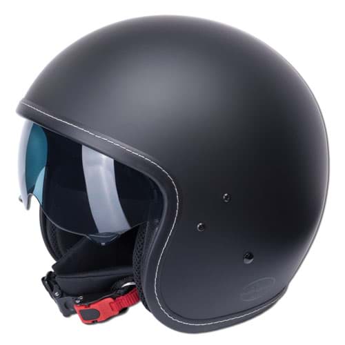 Bild von Jethelm Moto Eleven Vintage 22-06, Farbe Schwarz matt