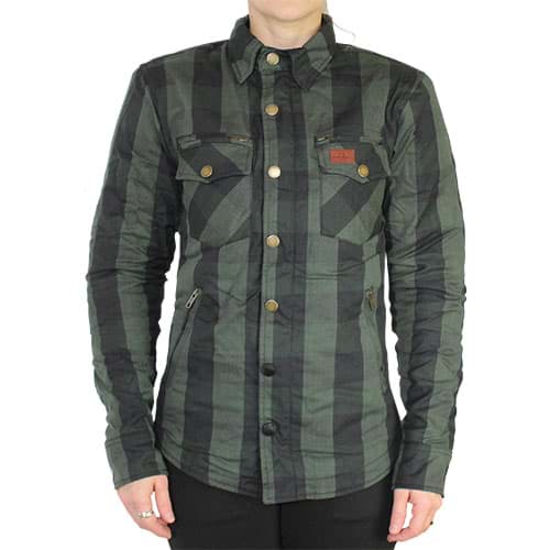 Bild von "Damen-Protective Shirt 2" moto eleven, Green/Black