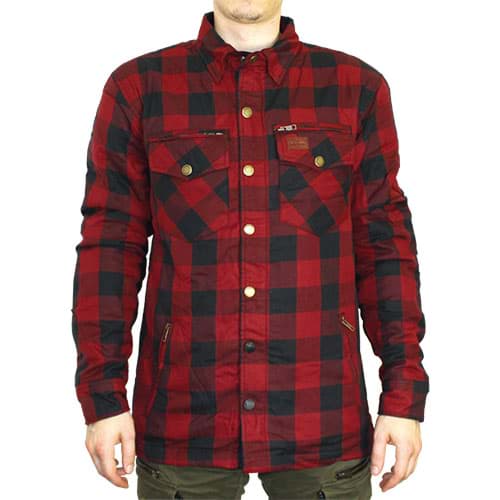 Bild von "Herren-Protective Shirt 2" moto eleven, Bordeaux/Dark Blue