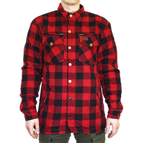 Bild von "Herren-Protective Shirt 2" moto eleven, Red/Black