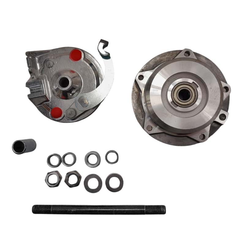 Bild von Radnabe Puch Maxi/X30 Leleu, vorn, mit Bremsteller und Achse