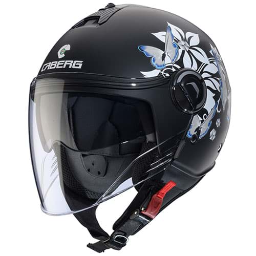 Bild von Jethelm Caberg Riviera V4X Mia, Farbe Schwarz/Weiss/Grau matt