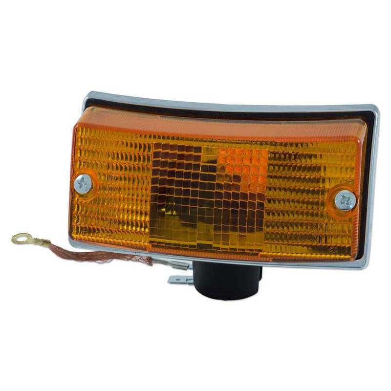 Bild von Blinker PX125-200 vorne links, chrom-orange