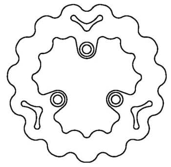 Bild von Bremsscheibe Galfer Wave Disc