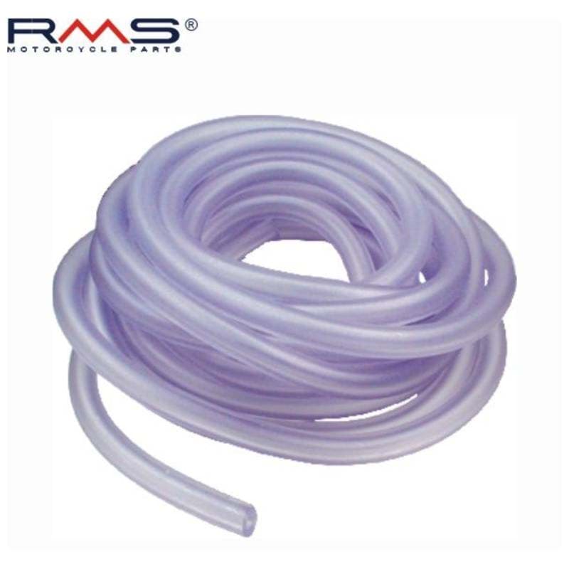 Immagine di Tubo per benzina 7x12mm, trasparente (rotolo da 5 metri)