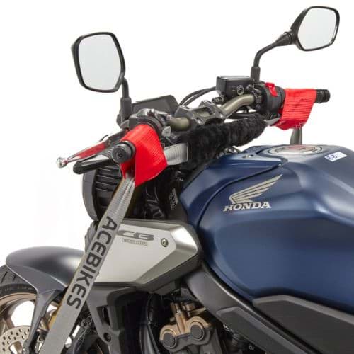 Picture of Lenker tension strap "Acebikes" for motorcycle/scooter transport, including tension set
