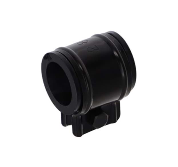 Bild von Auspuffbride + Gummi Mitte Sachs 502/503/Universal, schwarz, mit FPM-Gummi (hitzefest)