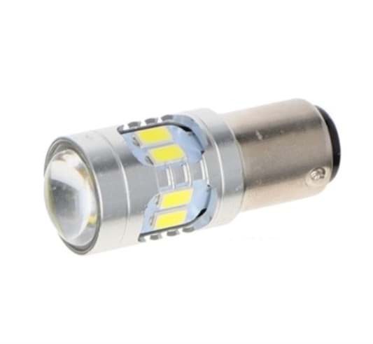 Bild von Scheinwerferbirne 6V LED, (12 LEDs), weiss, Sockel BA15d