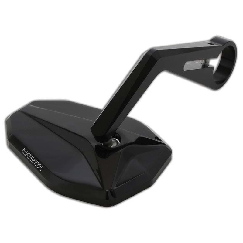 Picture of Handlebar end mirror Highsider Victory, black, approved