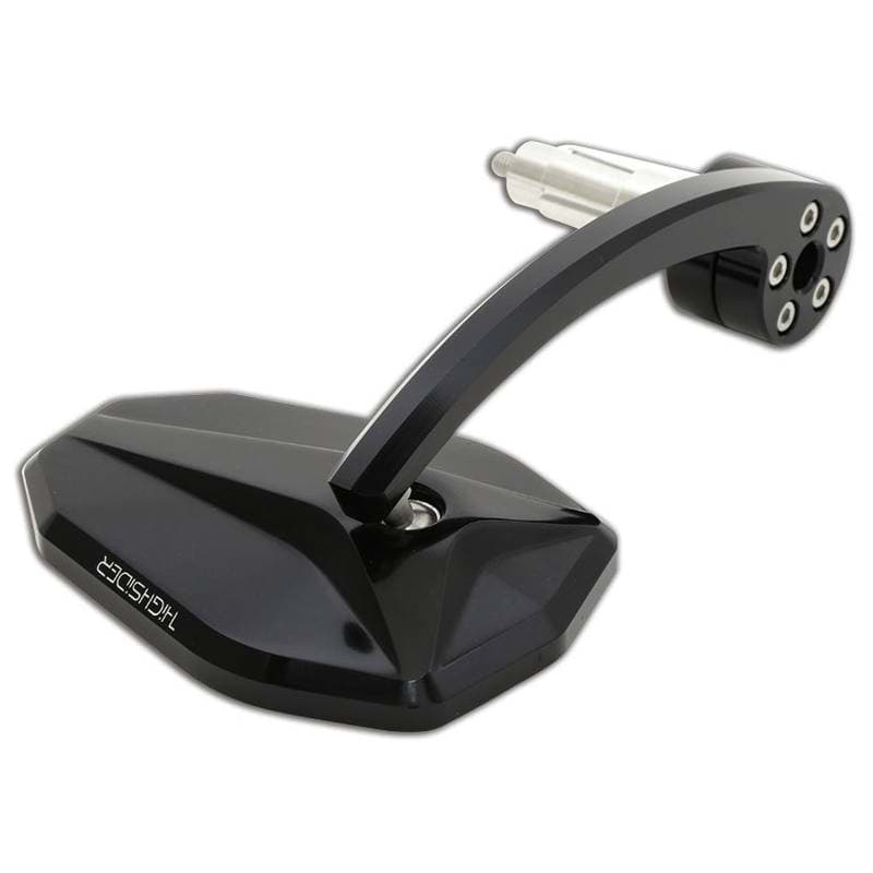 Picture of Handlebar end mirror Highsider Victory EVO black, tested