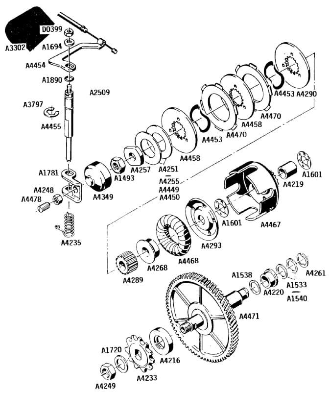 Bild für Kategorie Starter - Kupplung - Getriebe