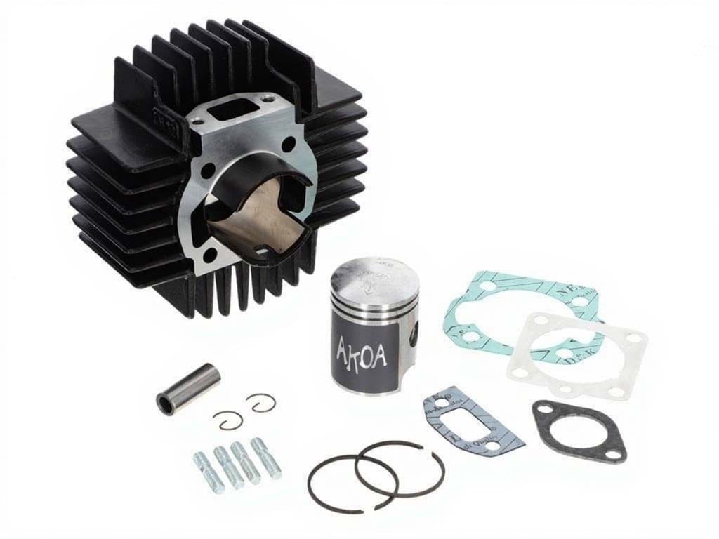 Bild von Zylinder Puch "Akoa Black Edition", optisch wie Original, 38mm (ohne Kat.)