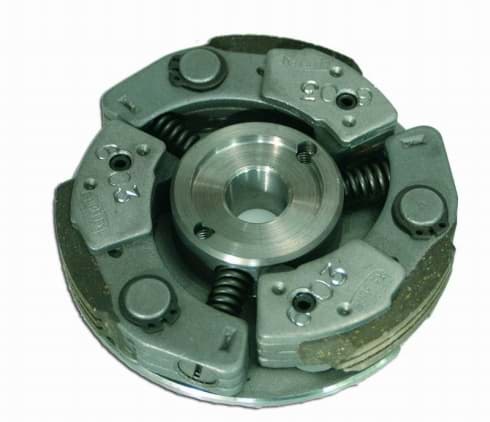 Kupplung Puch E50 Surflex, 3 Backen, lange Beläge, für 1-Gang-Modelle