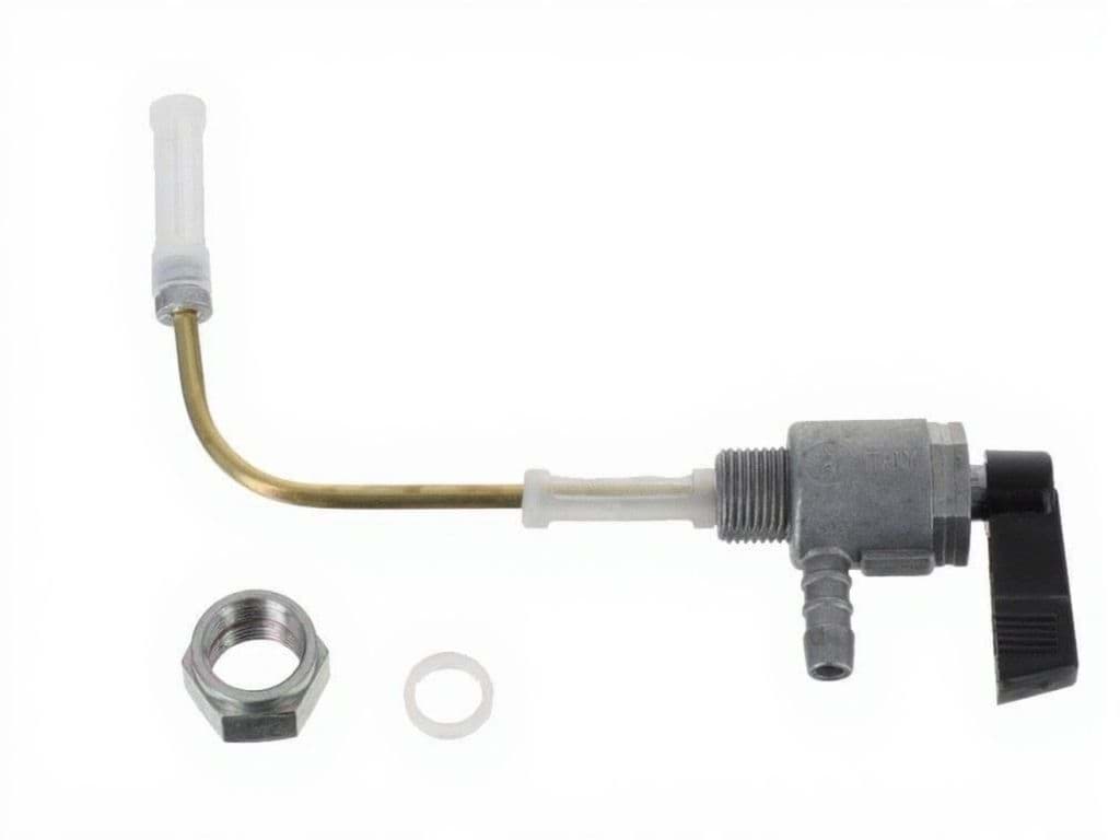 Immagine di Rubinetto della benzina Puch Maxi M12x1, con uscita inferiore