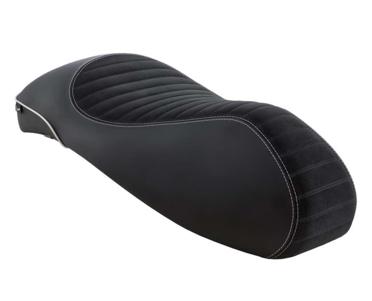 Bild von Single Sport-Sitzbank Vespa GTS/GTV, schwarz/weiss
