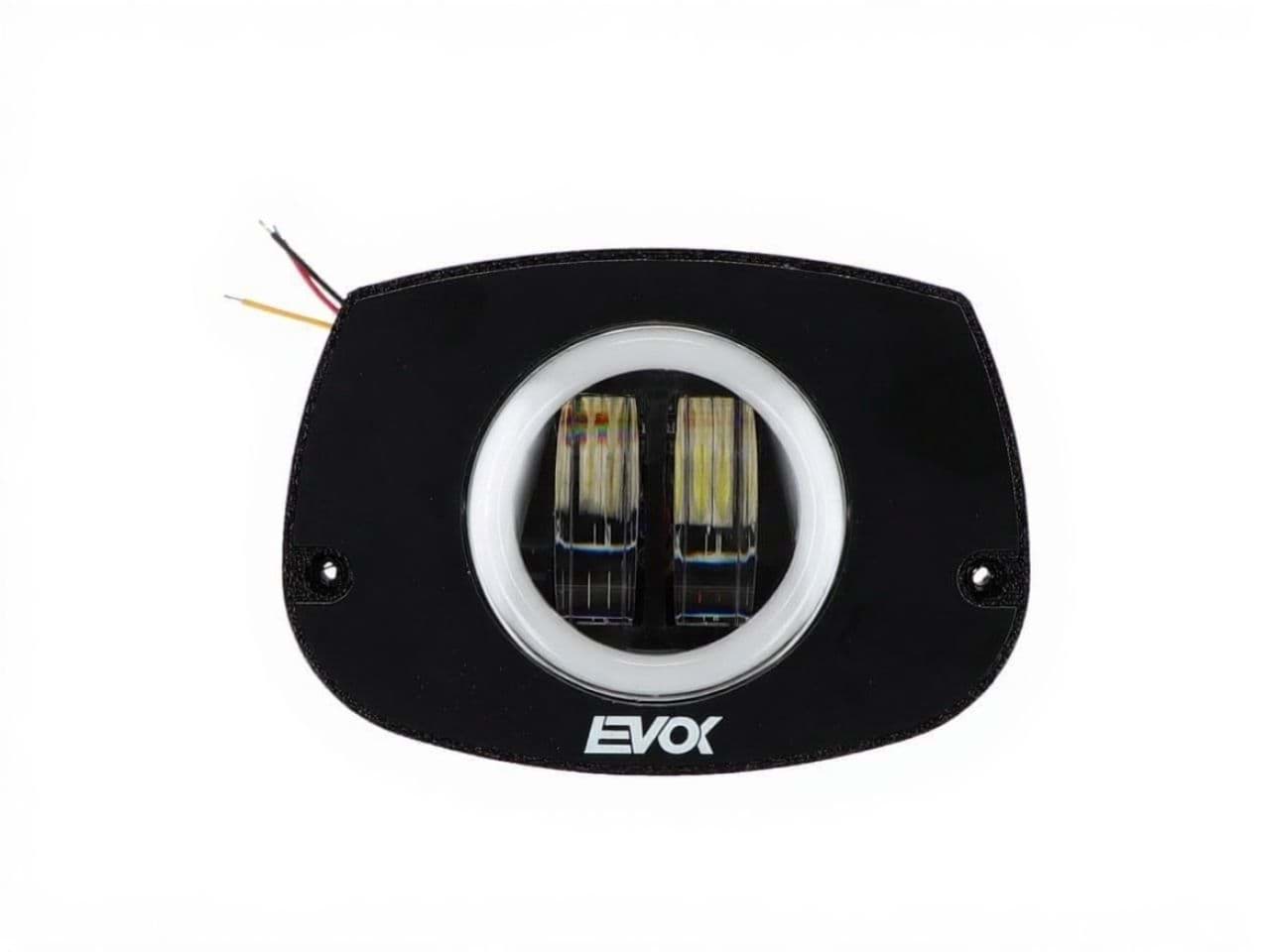 Picture of LED headlight insert EVOK, Piaggio Ciao PX, including rectifier