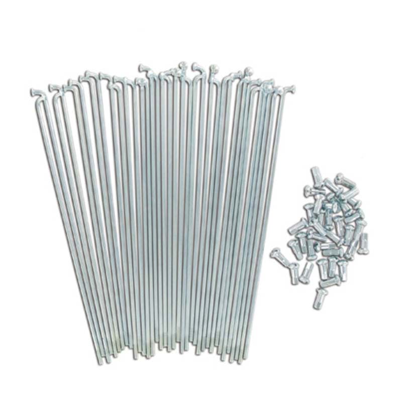 Speichen mit Nippel Ø 2.9x187mm Puch/Sachs, 17 Zoll (36 Stück)