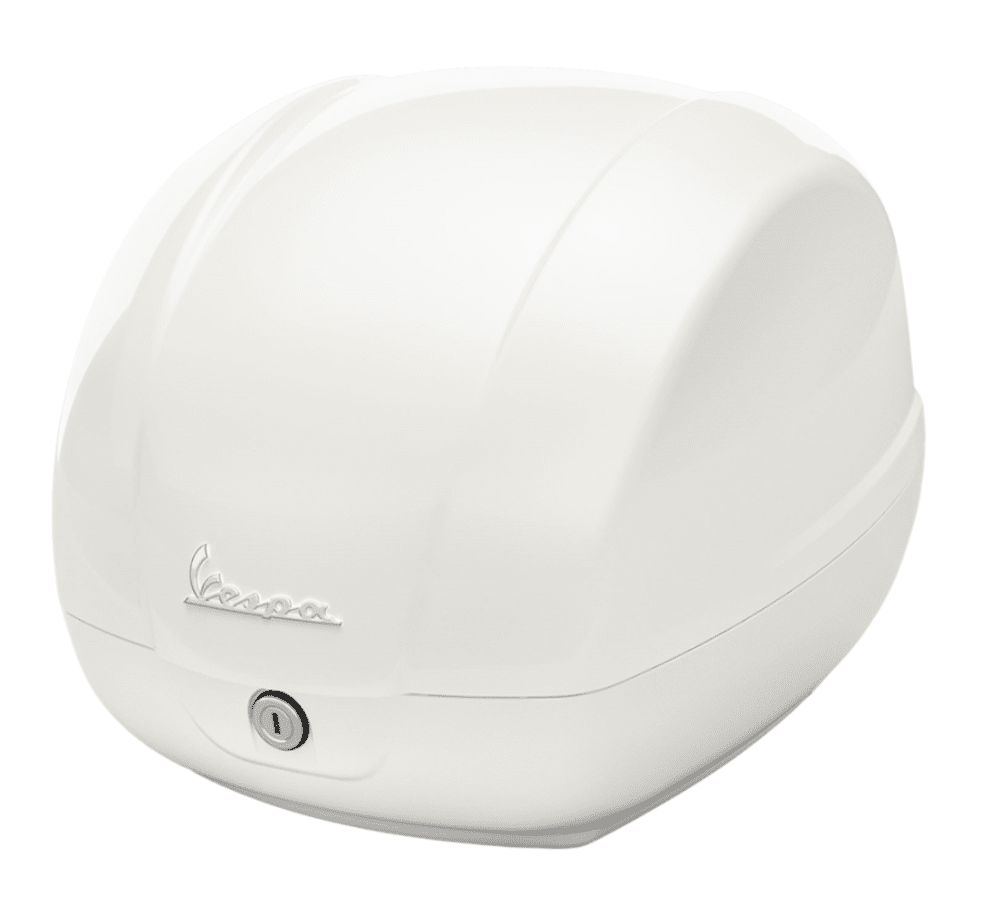 Top-Case Piaggio Vespa GTS 125 RST/300 RST/310, Farbe Bianco Innocente BR (B04)