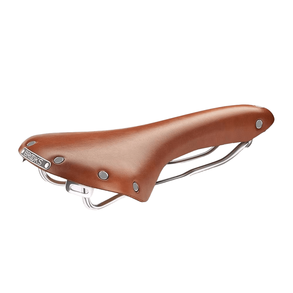 Ledersattel Brooks Swallow Classic B354, Herren, Honig-Braun