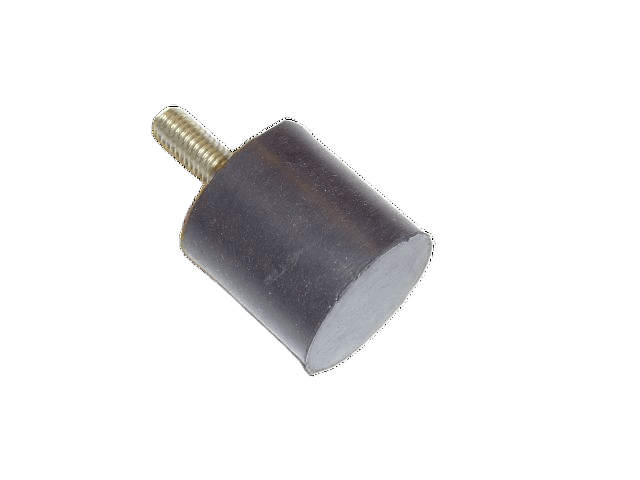 Ständer-Anschlagpuffer Ø 25 x 25mm m.Gewindebolzen M6x18mm 