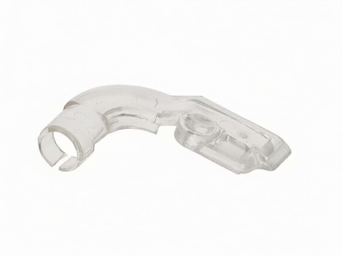 Abdeckung transparent Lusito Gasgriff (hinten flach)