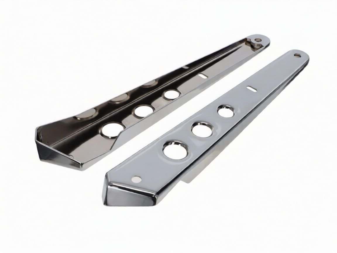 Gepäckträgerstreben Puch X30 NL/NS, verchromt (Paar)