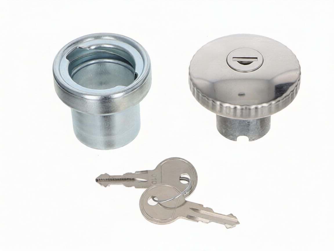 Tankdeckel Piaggio Ciao, abschliessbar, 33mm, verchromt